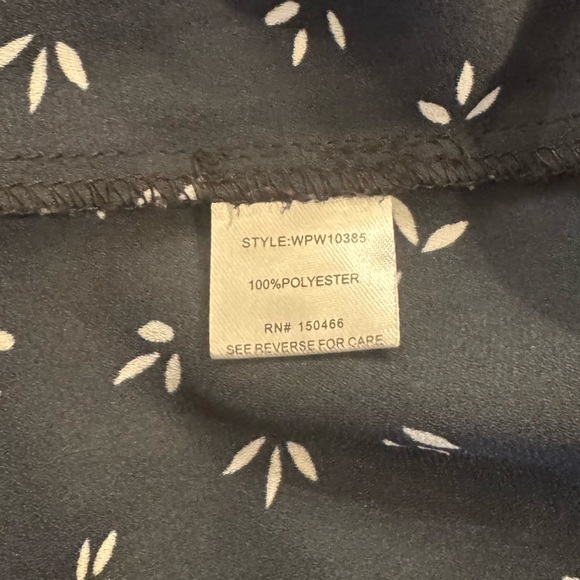 41 Hawthorn EUC Caralia Button Down Blouse Black Size 3x - Picture 6 of 8